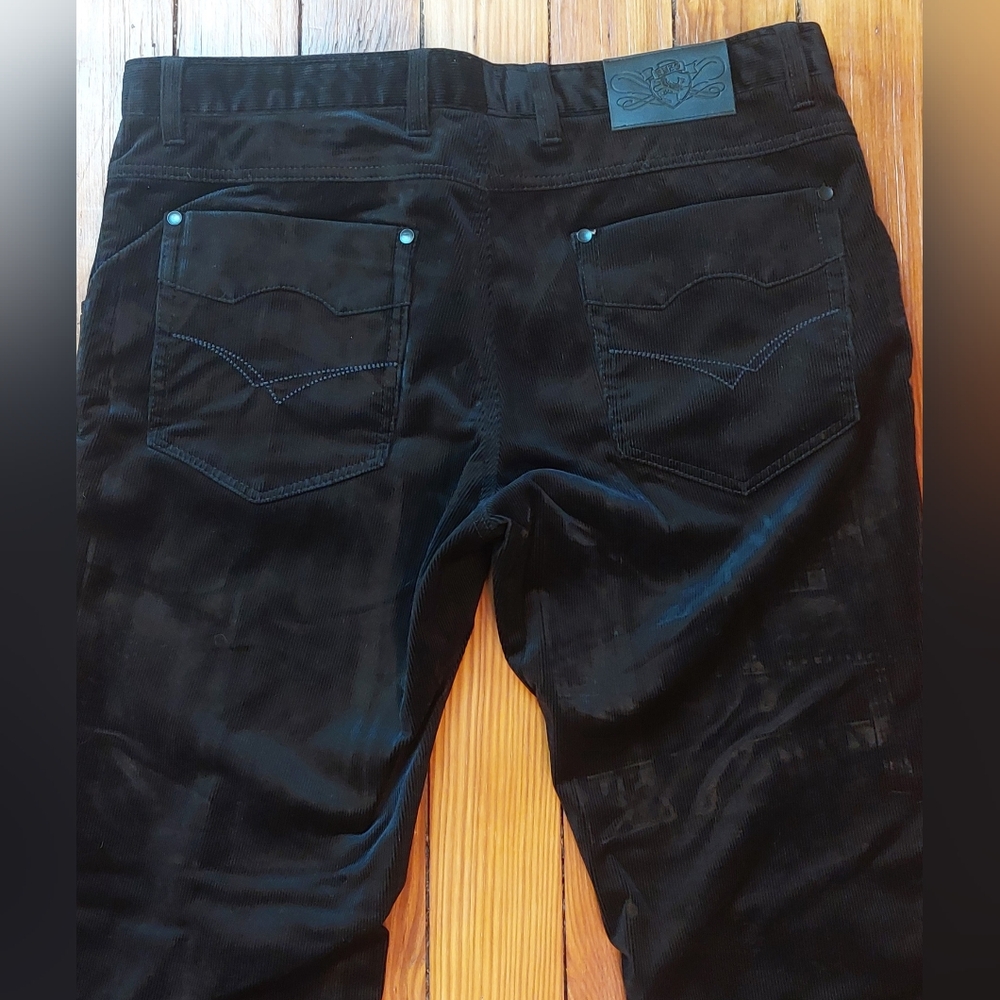 Black Corduroys 38x32